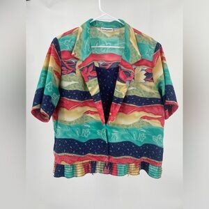 Alfred Dunner 2 in 1 blouse,‎ vintage size 16P